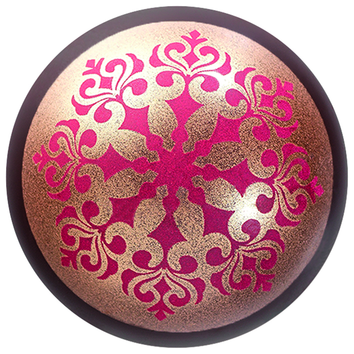 088187 PCB BALLS CN BAROQUE Ø 5.8CM 24PCS ***S/CDE***