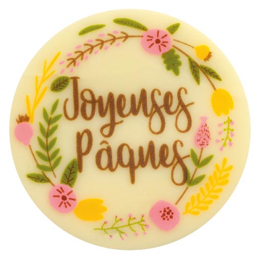 050144 PCB ROND CB ROND PASEN Ø 4 CM 60STUKS***S/CD***