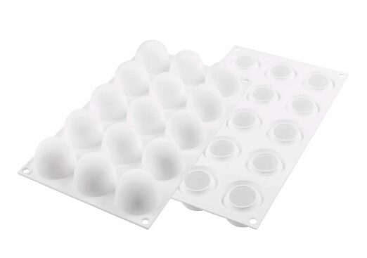 SILIKOMART VORM TRUFFLE 40 Ø 42 H 36MM VOL 40ML = STUK