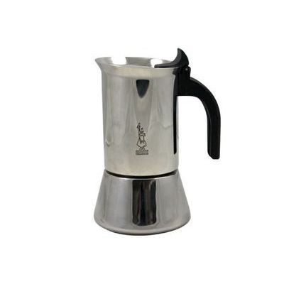 BIALETTI VENUS MOKA ESPRESSO KOFFIEZETAPPARAAT ROESTVRIJ STAAL 4 KOPJES INDUCTIE