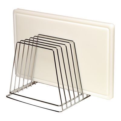 SUPPORT CHROME PR 6 PLANCHES 24X24XHT27CM