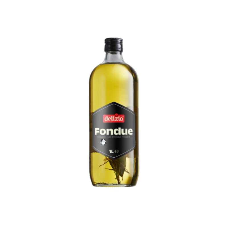 DELIZIO HUILE POUR FONDUE PET 1L 