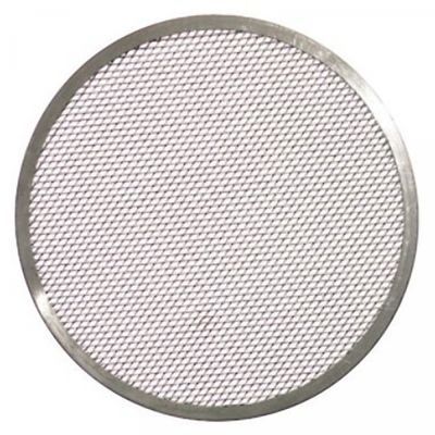 GI-METAL GRILLE/FOND PERFORE PIZZA ALU ROND 40CM