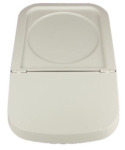 COUVERCLE BAC A INGREDIENTS 40L BLANC 43 X 73 CM