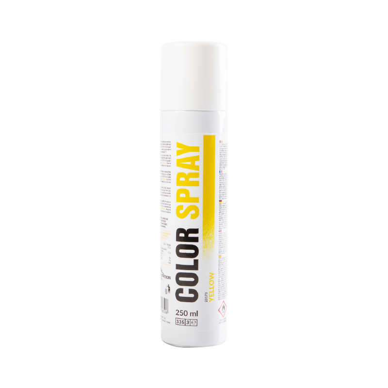 1023173 YELLOW SPRAY DYE 250ML