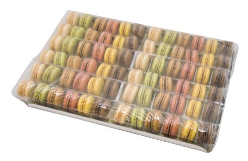 PASQUIER KING MACARON ASSORTIMENT 4X72 STUKKEN = DOOS