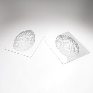 074086 PCB GEWEVEN EIERENVORM VOOR 6 ONDERWERPEN 15X10 CM P.ONDERWERP 10 CM 12ST ***S/CD***