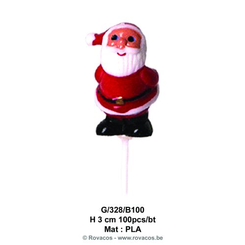 KERSTMAN MINI 100 STUKS