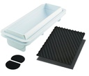 SILIKOMART KIT SPIRAL ROLL 1100 - PLASTICSUPPORT 250X80 H67MM + 2 MATS