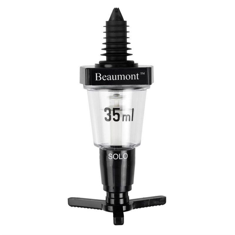 DOSEUR MURAL "ECO NOIR" ALCOOL 3.5CL SANS SUPPORT