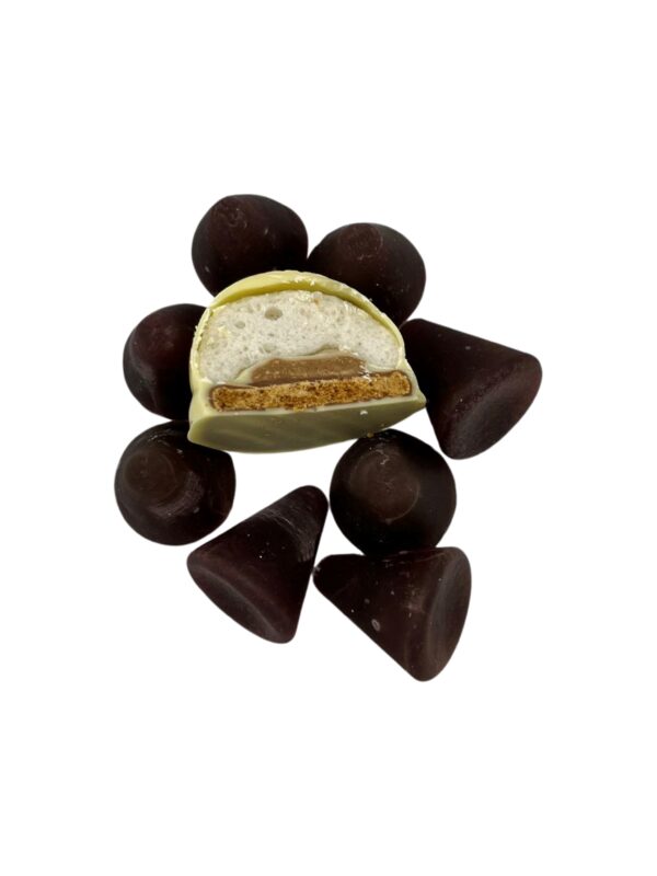 CHOCOLADE ZOENEN WIT CUBERDONS 48 x +/-33G
