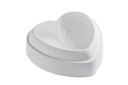 SILIKOMART AMORE MOLD 142 X 137MM H 50MMVOL 600ML TORTAFLEX