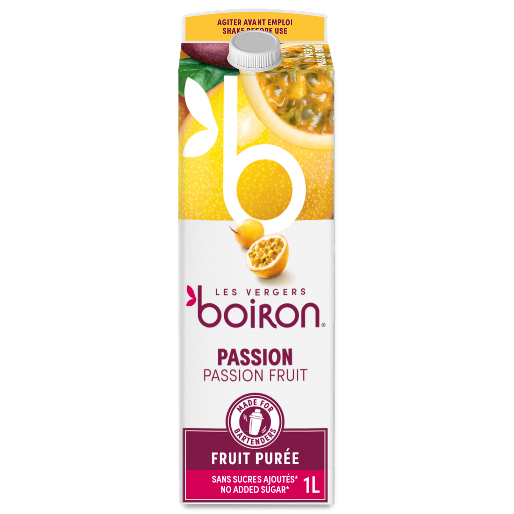 BOIRON PUREE DE PASSION PASTEURISEE 100% 1L