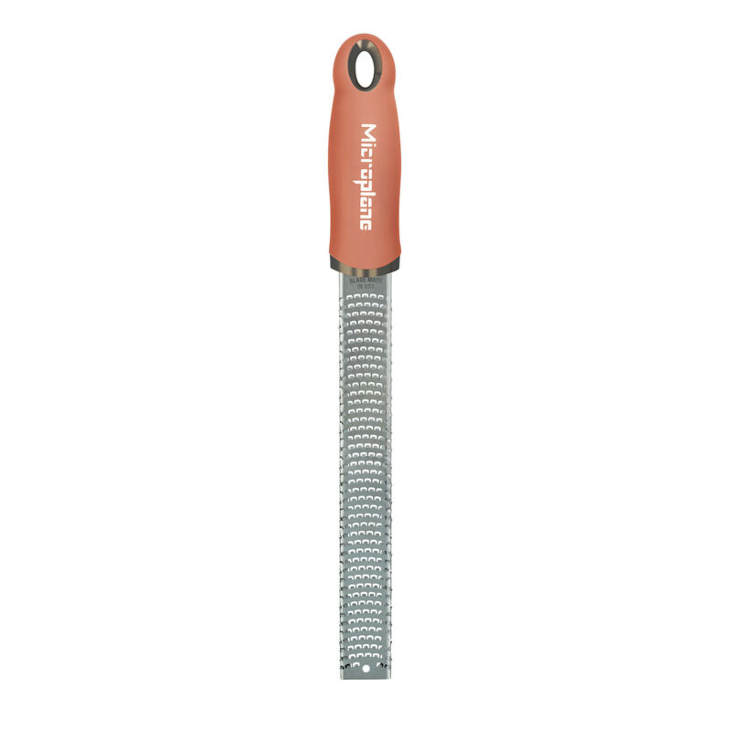 MICROPLANE RASP PREMIUM ZESTOR ROESTVRIJ STAAL/ORANJE