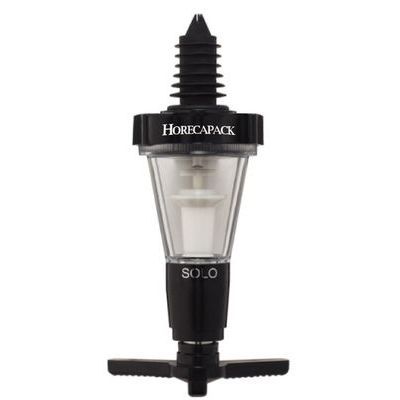 "ECO BLACK" MUURBEVESTIGING ALCOHOLDOSER 3.0CL ZONDER STEUN