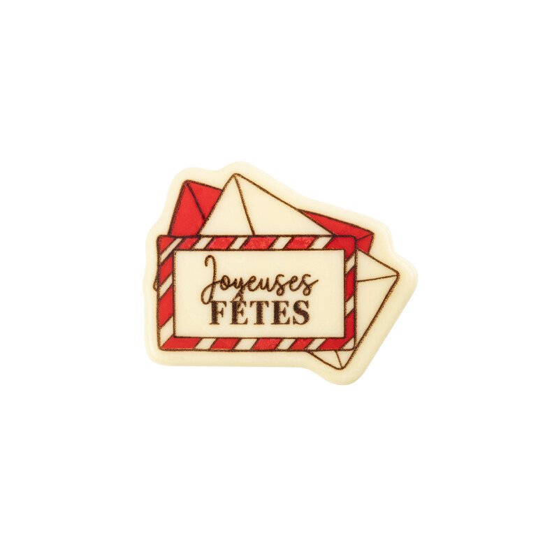 2015598 JOYEUSES FETES LETTERS 5X4CM 75PCS