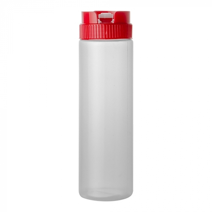 ARAVEN BOUTEILLE DOSAGE PLASTIQUE 72CL A/BOUCHON ANTI-GOUTTES ROUGE