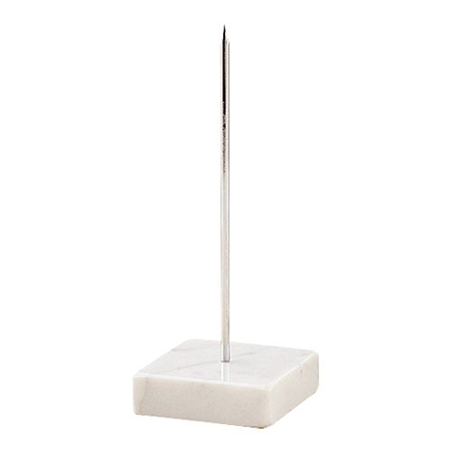 PIQUE-FICHES SOCLE MARBRE HT 15CM
