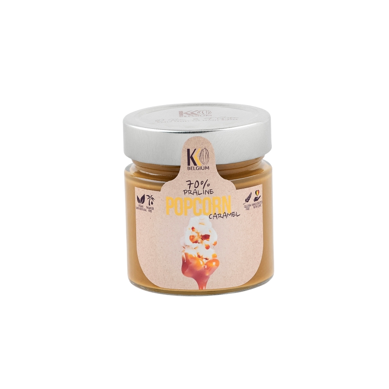 KKO CARAMEL POPCORN PRALINE 200GR