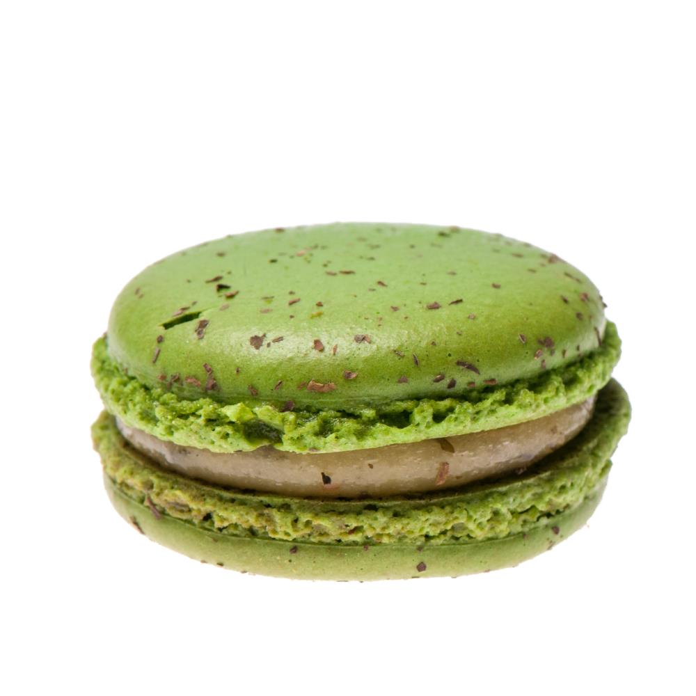 M&A ZOETE MACARONS LIME MINT HART FRAMBOOS Ø 4,5CM 70X20GR