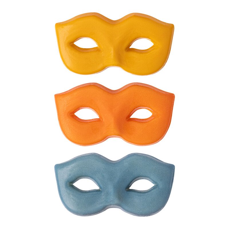 2000666 CARNAVALMASKER 4,5X2,4 CM 125 STUKS ***S/CDE***