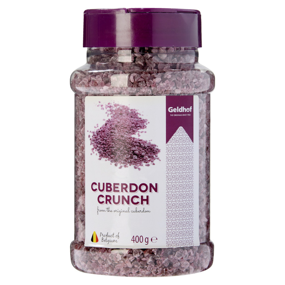 CUBERDON (BRISURE)CRUNCH 400GR GELDHOF ***DISPONIBLE MI-JUIN**