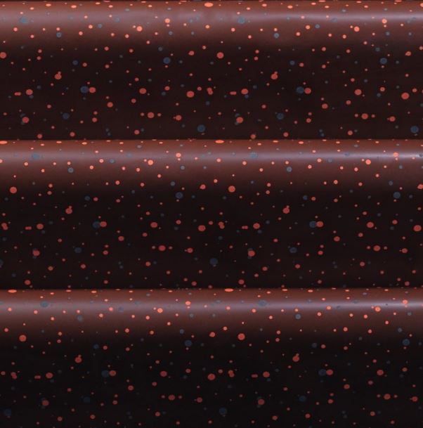 087150 PCB BEDRUKTE VELLEN IN ROOD EN ZWART 40X25 CM 17STKS ***OP/ORDER***