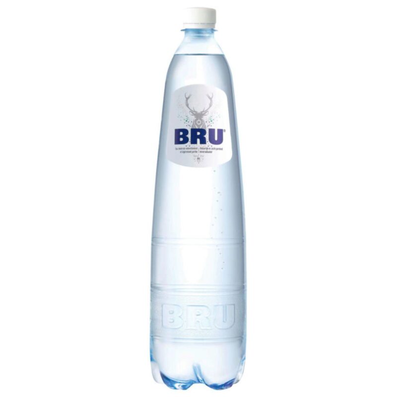 DRINK BRU WATER 6X1,25L PET = TRAY