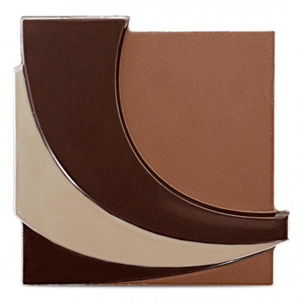 MOULE THERMOFORMES POUR 6 EMBOUTS DE BUCHE VAGUE 83 X 83MM