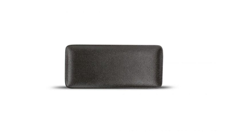 F2D BLACK DUSK ASSIETTE PLATE 22X10CM - 604505