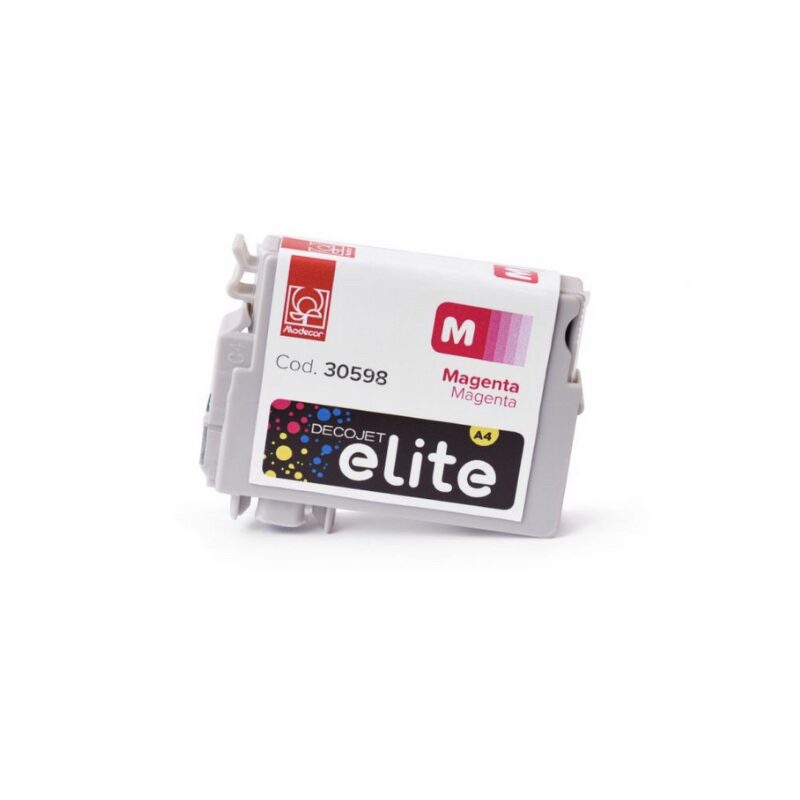 1030598 CARTOUCHE IMPR MAGENTA/ROUGE DECOJET ELITEA4 & AMBRA S JET 2.0