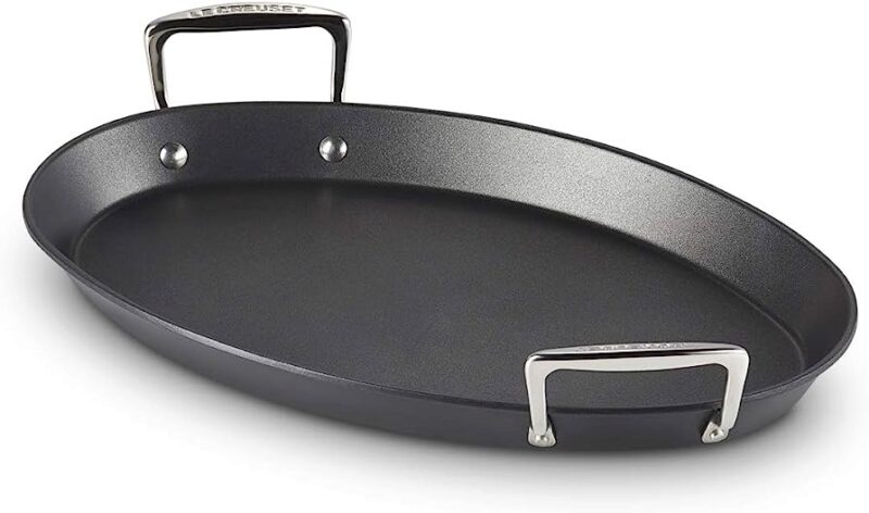 *FDS*LE CREUSET LES FORGEES POELE POISSON ANTI-ADH.25X40CM