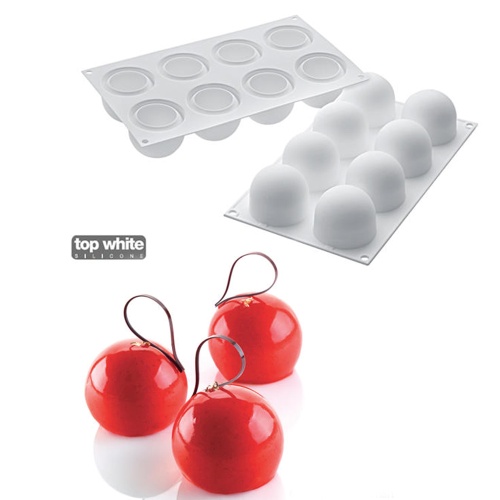 SILIKOMART TRUFFLE MOLD 120 Ø 62MMH 52MM VOL 120ML