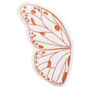 074262 PCB DÉCORS MERINGUÉS AILES DE PAPILLONS 4,5X3,2 CM 200PCES ***S/CD***