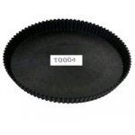 PLATINE A TARTE CBP 23,5CM BORD CANNELE 2,5CM POUR 8 PERSONNES T0004