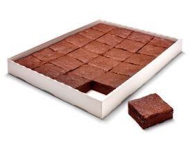 ❄️VAMIX A92C24/55006 PRE-CUT DOUBLE CHOCOLATE BROWNIE 24 X 66G (3X1600G PER CARTON)
