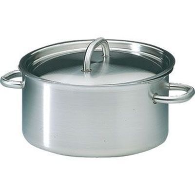 MATFER EXCELLENCE LOW POT WITH LID 50CM-64L