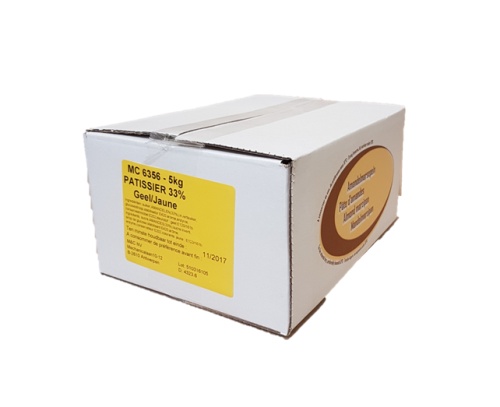 YELLOW MARZIPAN 33% - 1/3 2/3 5KG