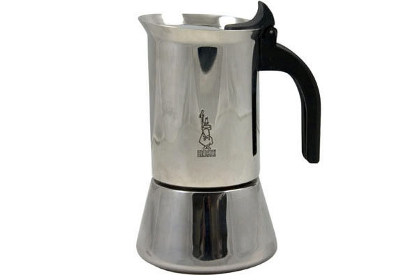 BIALETTI VENUS MOKA ESPRESSO KOFFIEZETAPPARAAT ROESTVRIJ STAAL 6KOPJES INDUCTIE