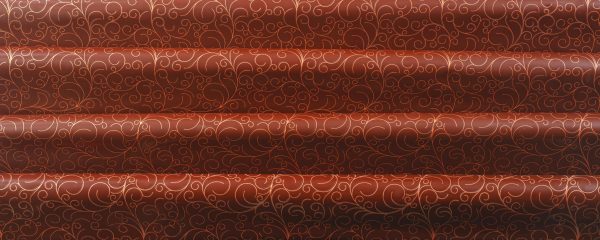 060137 PCB-PLATEN BEDRUKTE FONKELENDE ARABESKEN 40X25 CM 17 STUKS ***S/CD***