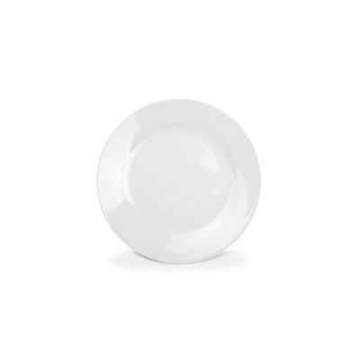 BONBISTRO BASISBORD 1E PRIJS BREDE RAND 20 CM WIT PORSELEIN - 750751