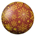 065201 PCB HALF-SHELLS BALLS CN CRYSTALS 2 DESIGNS Ø 2.6 CM 630PCS ***S/CD***