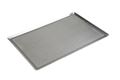 60X40CM PERFORATED ALUMINUM PLATE WITH 4 EDGES AT 45° STAMPED THICKNESS 20/10