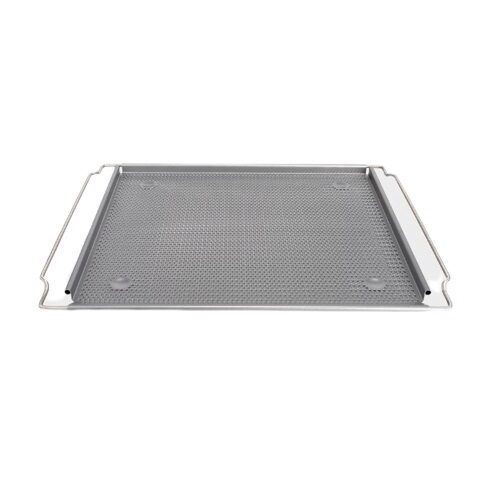 PATISSE PLAQUE PERFOREE SILVER-TOP EXTENSIBLE 38X35CM- MENAGER