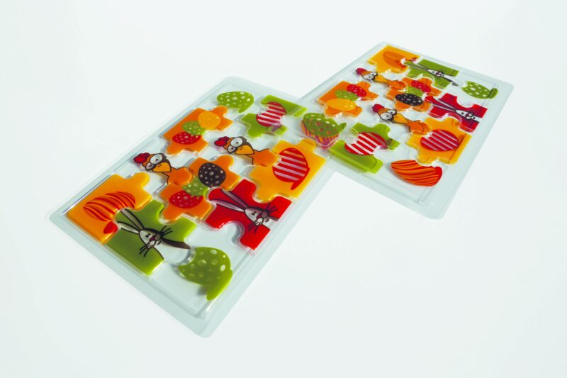 074038 PCB BLISTERS PUZZLES PATCHWORK 19X13 CM 10PCES ***s/cd***