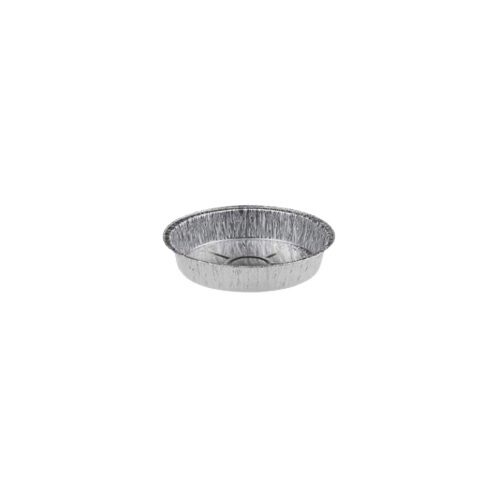 RONDE ALUMINIUM BORD 22CM HT 4CM 1450CC VERPAKKING VAN 150 STUKS 