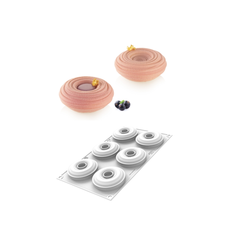 SILIKOMART MOULE SILICONE SARA 100 Ø7,5CM H3CM
