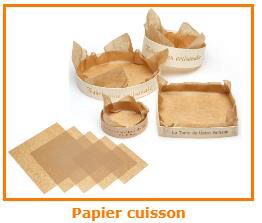 LOT DE RECHARGES PAPIER CUISSON POUR COMTE COLIS DE 100 PIECES  ***S/CD***
