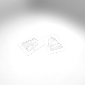 074316 PCB MOLDS SANTA CLAUS SLAVIC FOR 6 PIECES 13X12.7 CM D. 7.5 CM 12PCES ***S/CD***