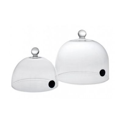 LACOR GLASS CLOCHE FOR SMOKING HOUSE 17 X 15 CM